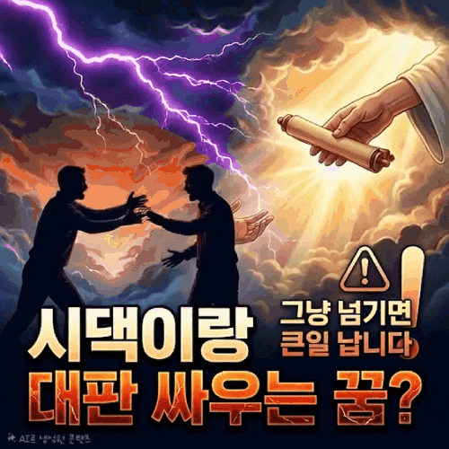 시댁이랑 대판 싸우는 꿈? 그냥 넘기면 큰일 납니다 (해몽의 경고)