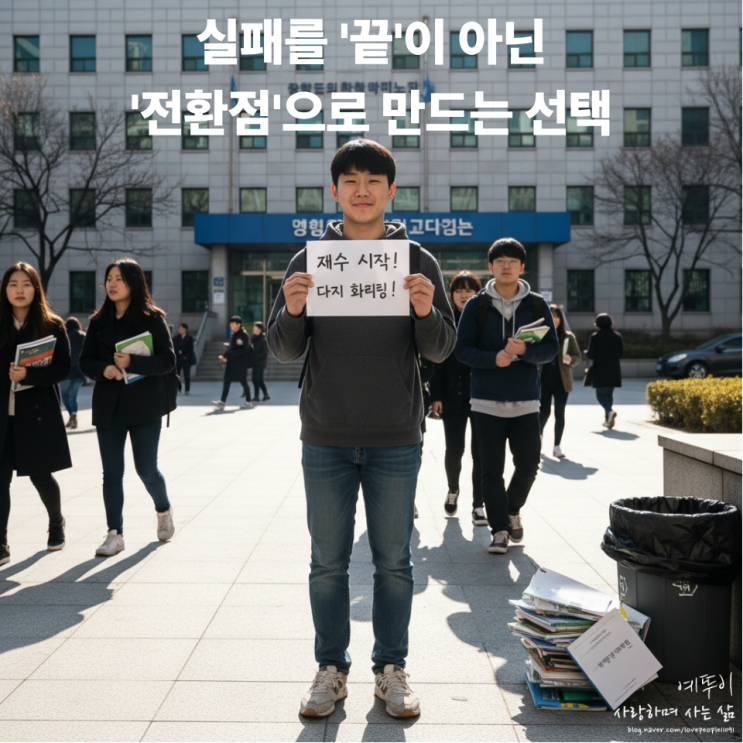  대입 재도전 재수 기숙학원 선택 실패가 아닌 전환점으로 만드는 시간이길 바랍니다
