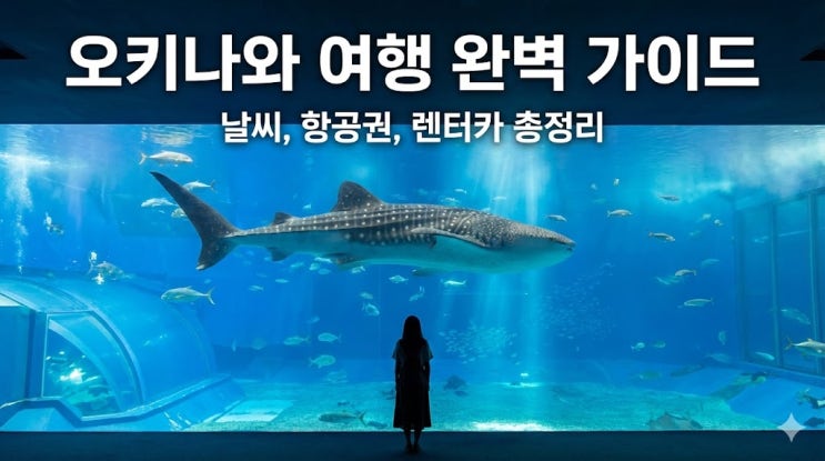  오키나와 여행 가볼만한곳 및 날씨 항공권 렌터카 준비물 총정리 (3박4일 코스)