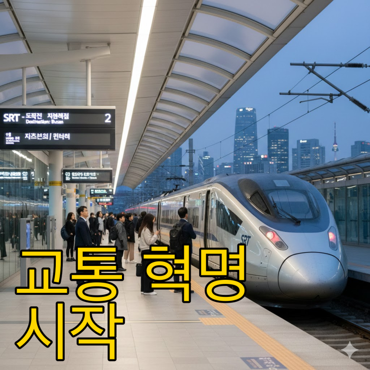  SRT 노선 대확장, 강남까지 2시간? 집값 들썩이는 이유