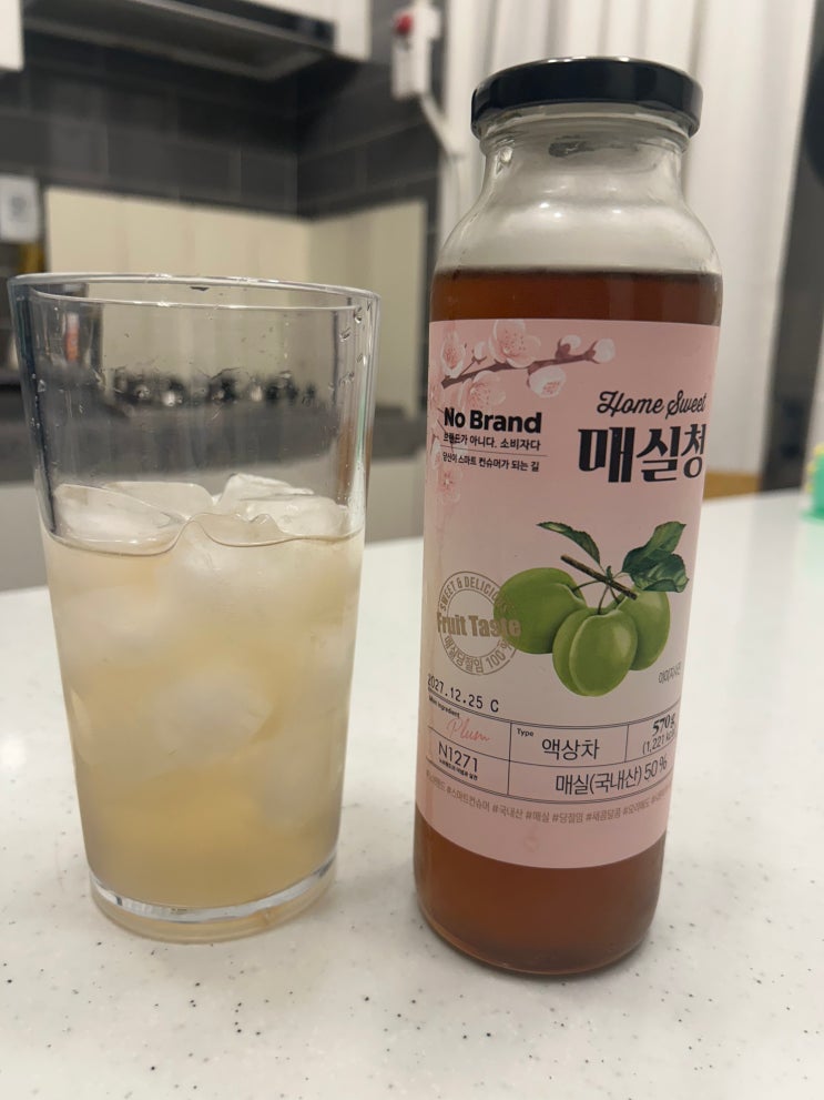  [노브랜드 제품] 가성비 좋은 과일청 추천 <매실청 570g>