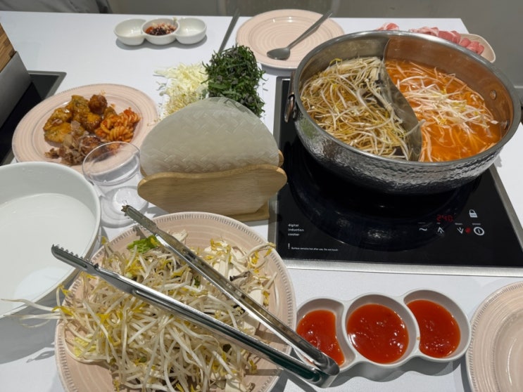  (수원)수원역 갓성비 샤브샤브맛집 샐러드바부터 고기종류가 엄청 다양해 골라먹는 재미가 있는 맛집, 샤브밀(shabu meal)