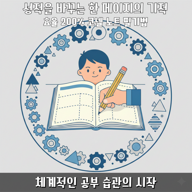  효율적인 필기법 코넬 노트 활용하기