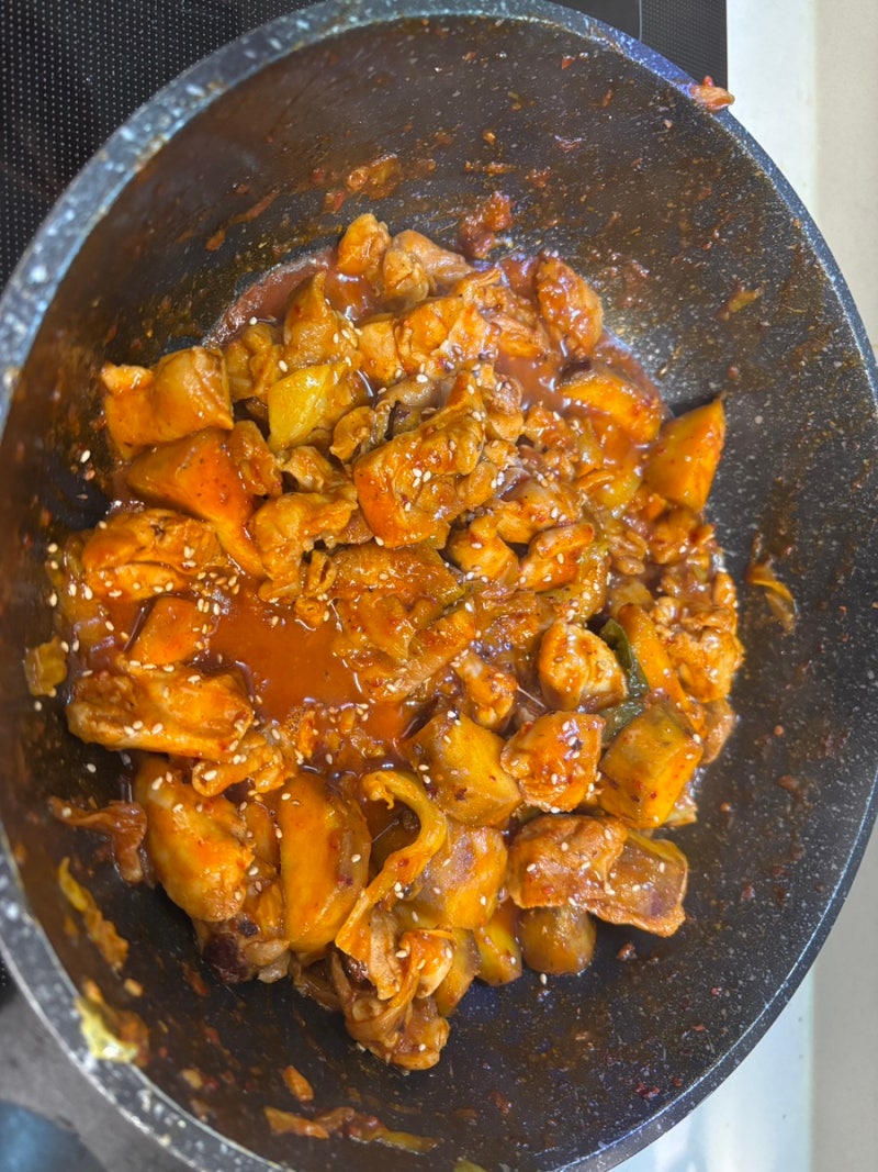 코스트코 닭다리살 정육으로 만드는 전문가 닭갈비 레시피