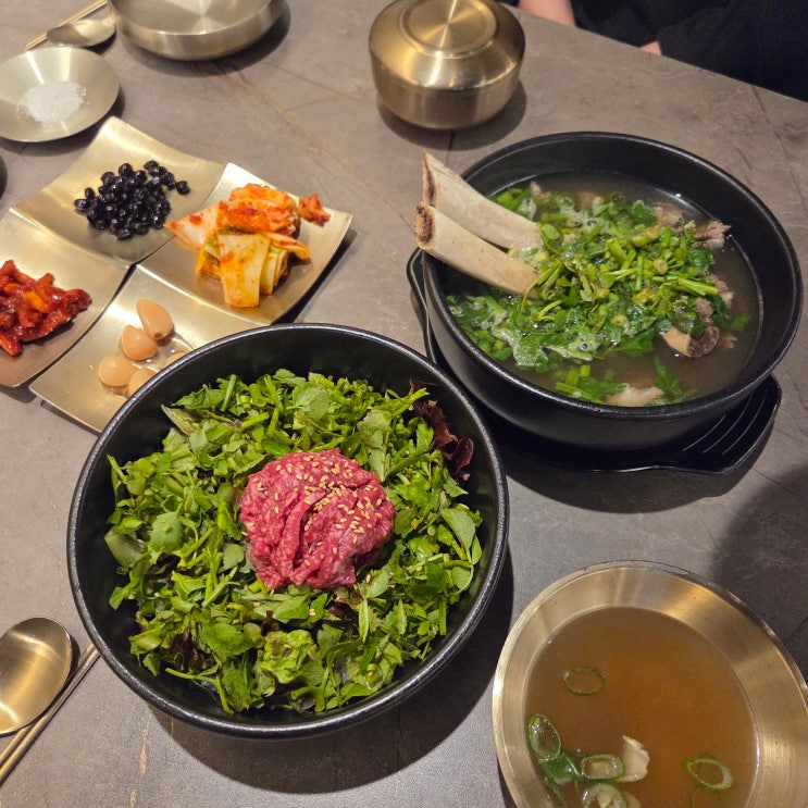  인계동 점심 맛집 영포화로 갈비탕 육회비빔밥추천
