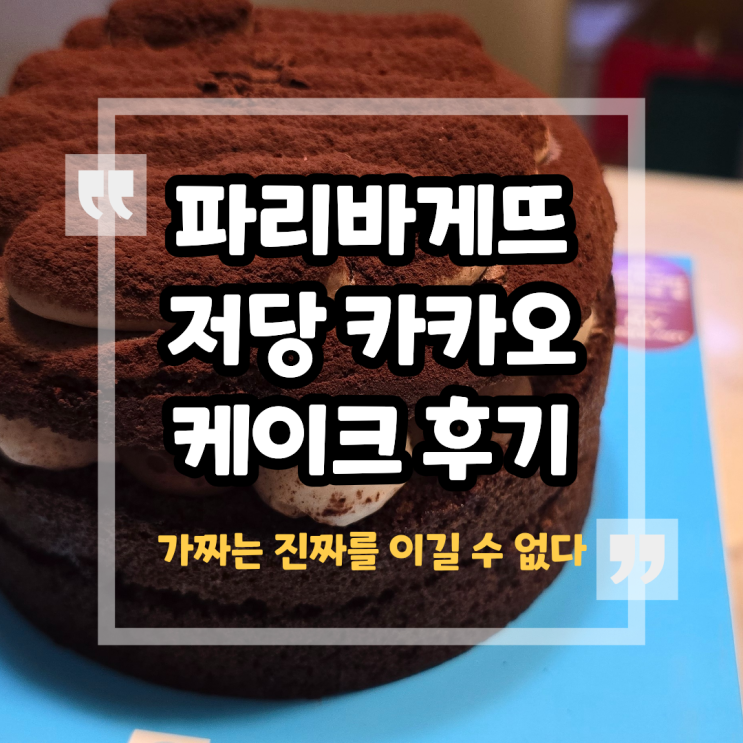 파리바게트 파란라벨 저당케이크 후기 + 설빙 두바이 초코 빙수