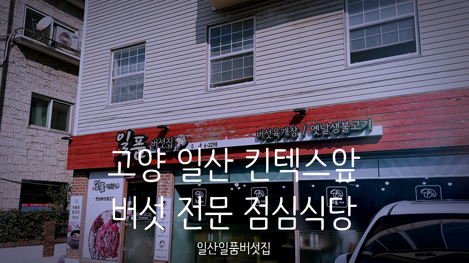 일산일품버섯집 사진 1