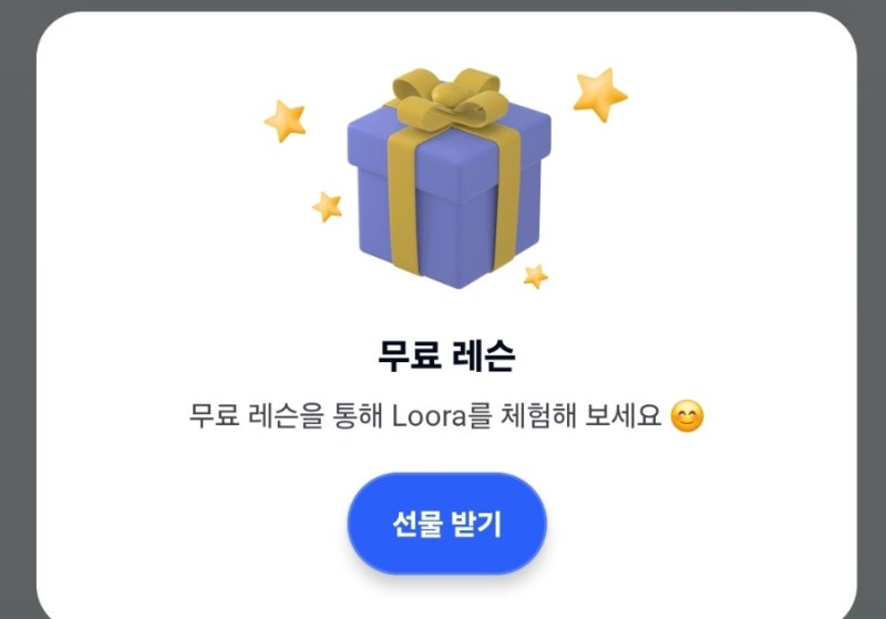 영어회화어플 Loora AI 무료레슨 받아봤어요~