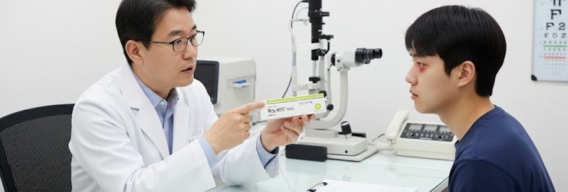 퀴노비드 안연고 효능과 올바른 사용법 스테로이드 유무 확인하세요