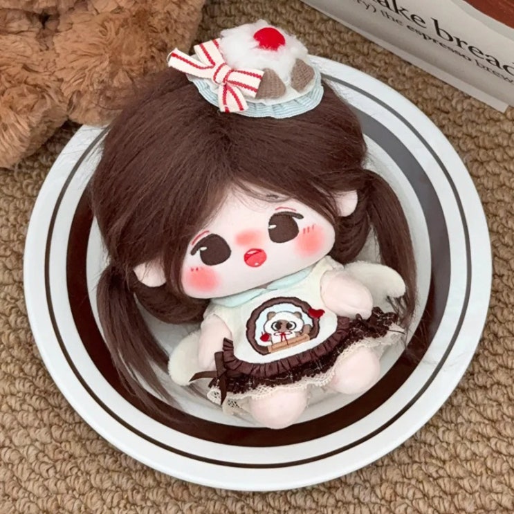  10cm 민트 초코 샴 세트 인형옷 아이돌인형옷