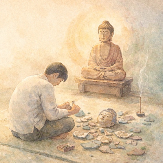  산산조각, 정호승 : 산산조각이 나도 살아갈 수 있을까