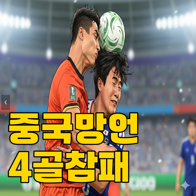  일본 축구 끝났다더니.. 0-4 참패 후 충격 고백?