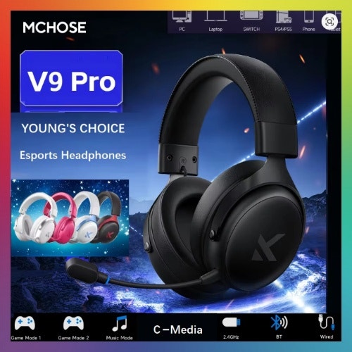 MCHOSE V9 PRO 알리 게이밍 헤드폰 할인코드 2월