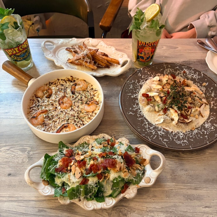  홍대 맛집 / 소개팅 과 데이트에 딱 좋은 뇨끼 & 파스타 맛집 [ 이응이응이응 상수점 ]