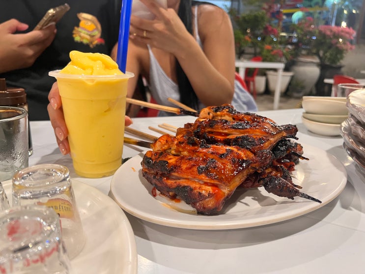  "현지인도 나도 즐기는" 소주 파는 세부 라푸라푸 시티 로컬 바베큐 맛집 Manang Fe BBQ 솔직후기