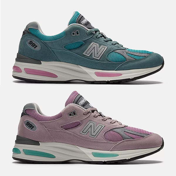 뉴발란스 메이드 인 UK 991v2 그린, 핑크 2종 신상 컬러 입고 소식 U991TT2, U991RR2