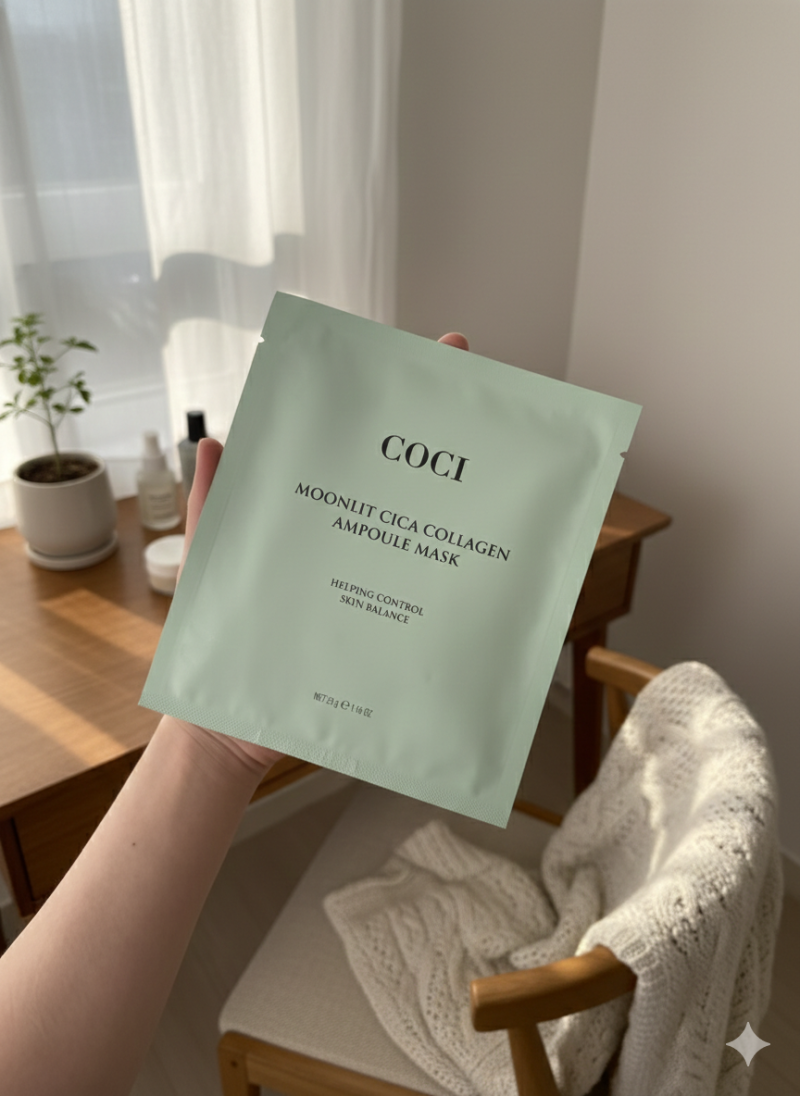 내돈내산 후기 | 공구로 핫한 COCI 문릿 시카 콜라겐 마스크팩 솔직 리뷰 (임상/성분 정리) + 코....