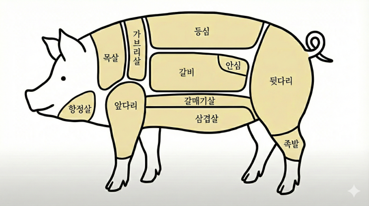  "이게 가브리살이야, 항정살이야?" 소고기, 돼지고기 부위, 맛, 특징, 몇가지 꿀팁까지~ 완벽 정리