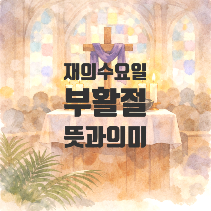  재의 수요일 뜻과 미사 의미 가톨릭 사순절의 시작을 알리는 날