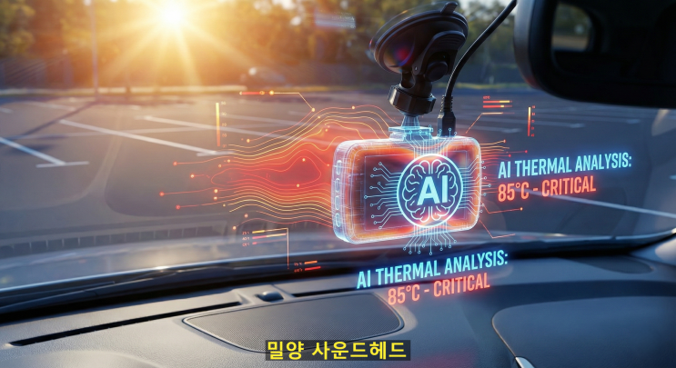  한여름 뙤약볕 아스팔트 열기에도 끄떡없는 블랙박스? 제조사별 고온차단 기능 완벽 정리![밀양 사운드헤드]