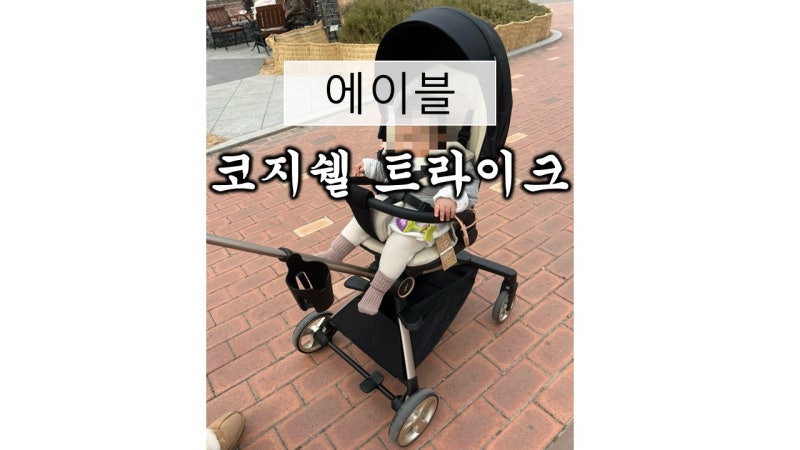 에이블 코지쉘 트라이크 후기 9개월 휴대용 유모차 추천 접는법
