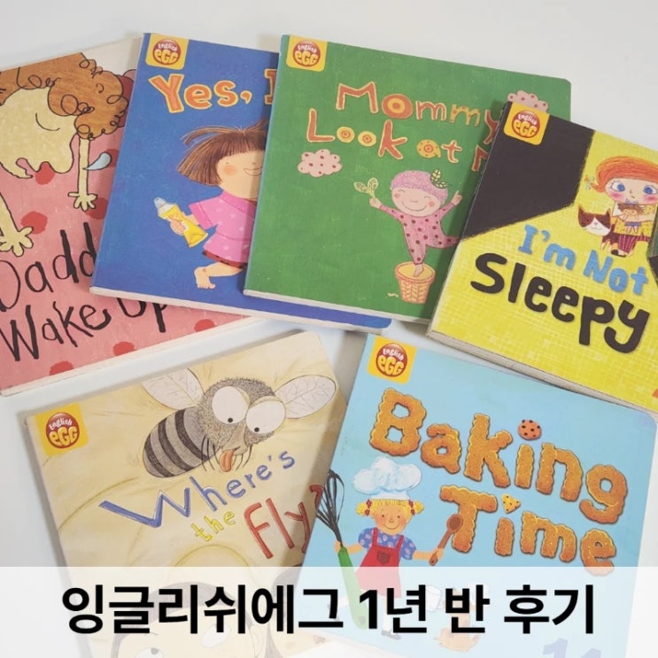  잉글리쉬에그 스텝1,구버전 중고로 들여 1년 반 쓴 솔직한 후기
