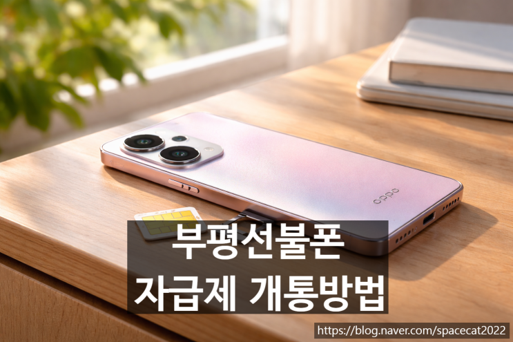  부평선불폰 유심 자급제 개통 방법 최신 정리