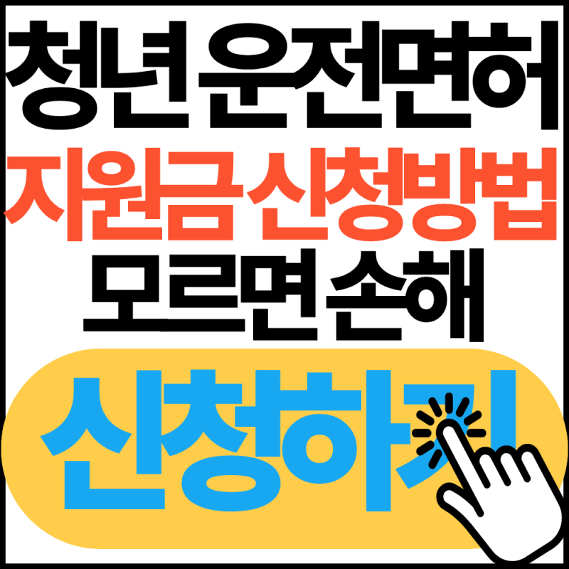 2026 청년 운전면허 지원금 (서울,대구,부산,인천,대전,경기도,광주 지자체별)