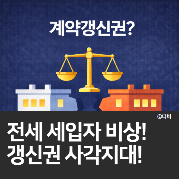  계약갱신청구권이 막히는 순간, 임차인은 선택지가 없다