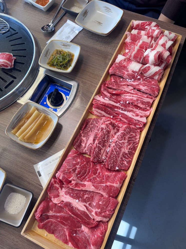  원주 혁신도시 ‘꽃담우 정육식당’ 한우 맛집 후기