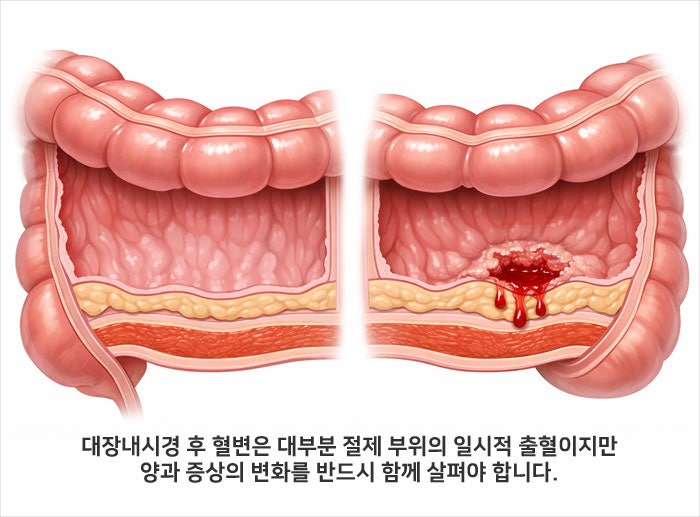 대장내시경 후 혈변 이유? 이런 증상이라면 당황하지 마세요!