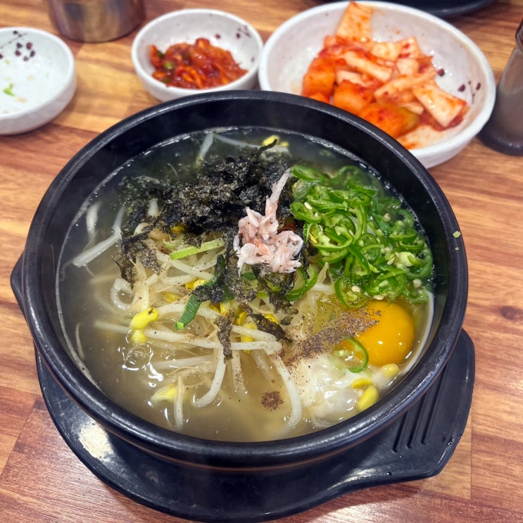  인천 용현동 콩나물국밥 맛집 지장수본가 5900원 가성비 갑