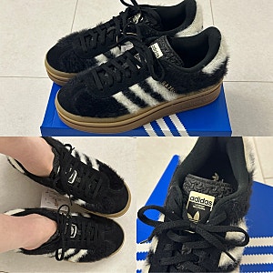 adidas | 아디다스 ‘가젤 볼드 JS3907’ 코어블랙/크림화이트 구입 후기(사이즈추천, 착용사진, ....