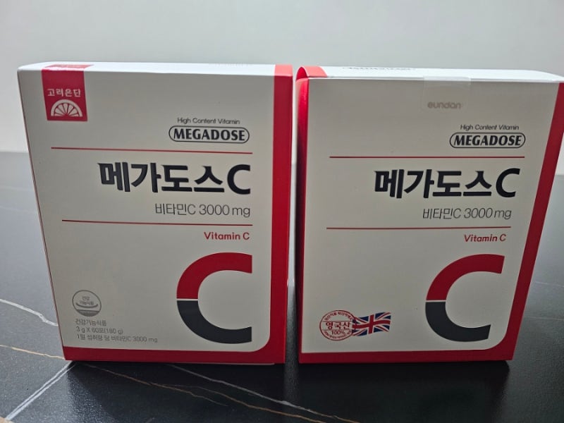 고려은단 메가도스C 비타민C 3000mg 한달후기 │ 고함량 비타민C 추천, 분말 스틱으로 간편하게
