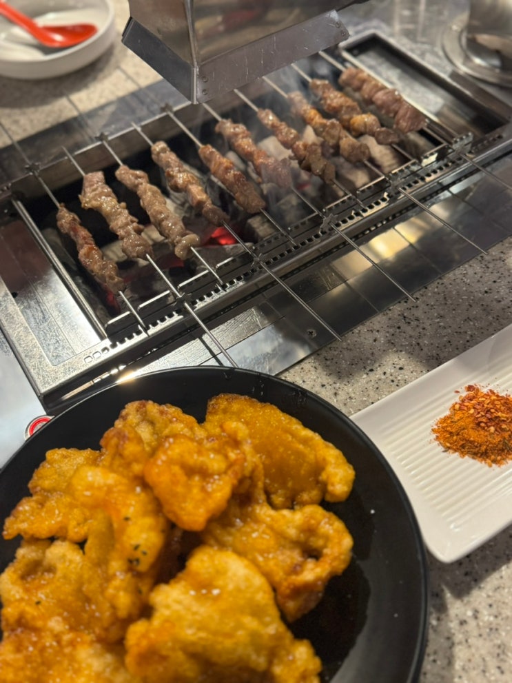  사당역 양꼬치 맛집 꿔바로우 온면 존맛 백옥미식성 사당