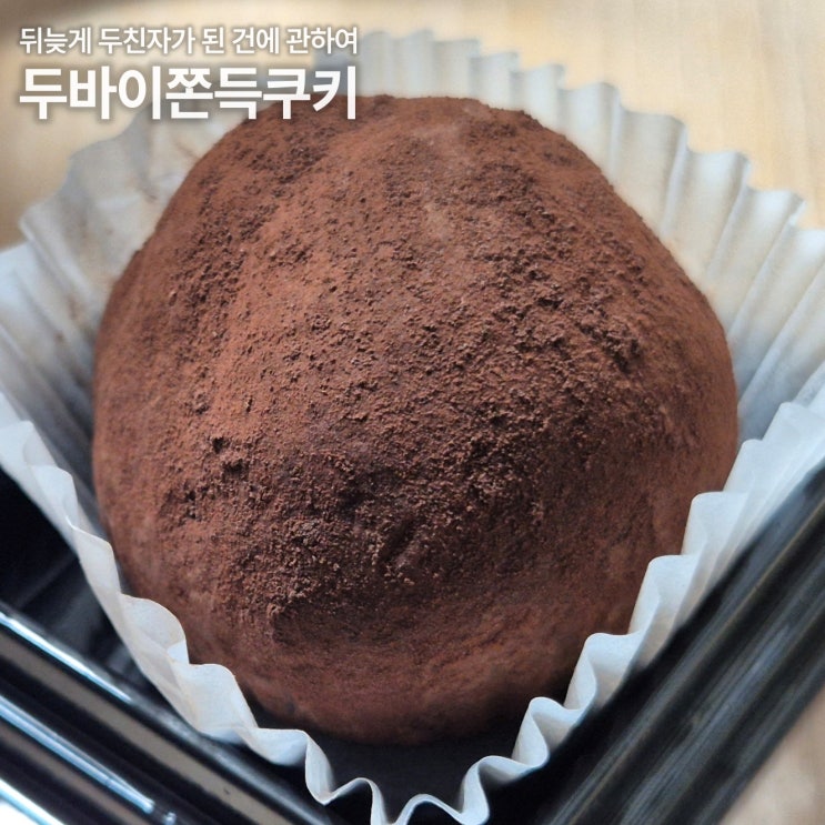  뒤늦게 푹 빠진 두바이쫀득쿠키 두쫀쿠 n군데서 먹어본 이야기