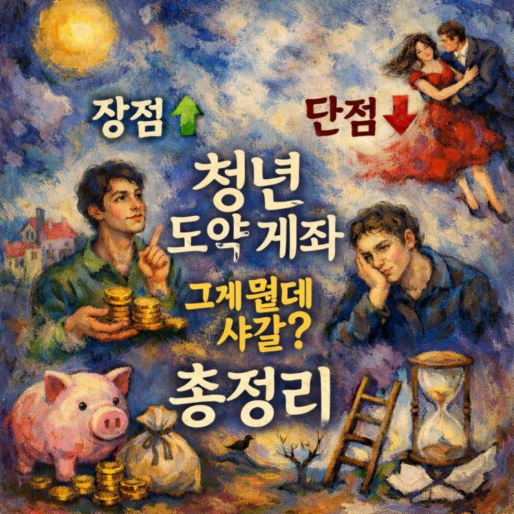  청년도약계좌는 정말 유리할까? 조건·혜택·단점, 구조 분석 (2026년 기준)