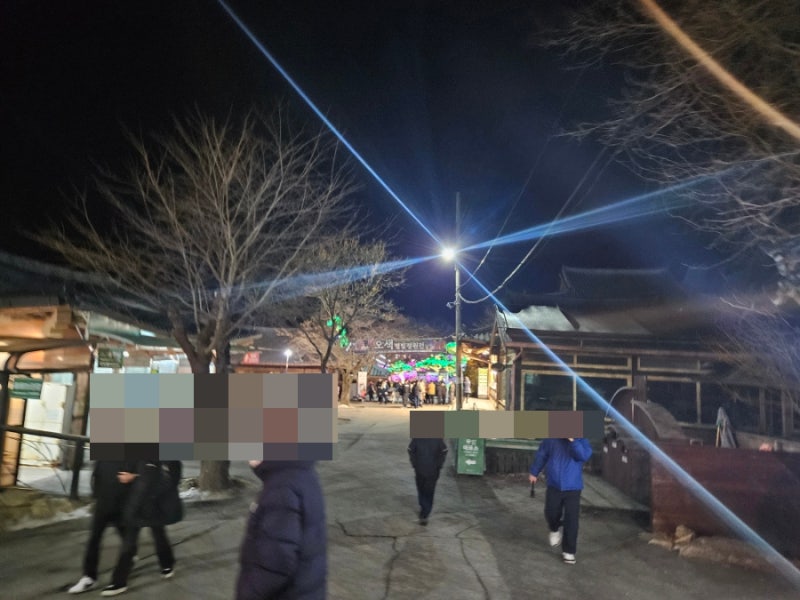 서울근교 수도권 야간드라이브코스 아침고요수목원 야간개장 오색별빛정원전 데이트코스추....
