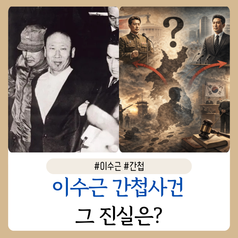 꼬꼬무 이수근 간첩사건 사형, 그 진실은?