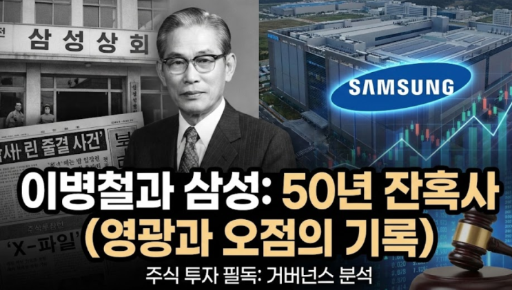  대한민국 경제의 설계자, 호암 이병철과 삼성의 잔혹사: 영광과 결단, 그리고 오점의 기록