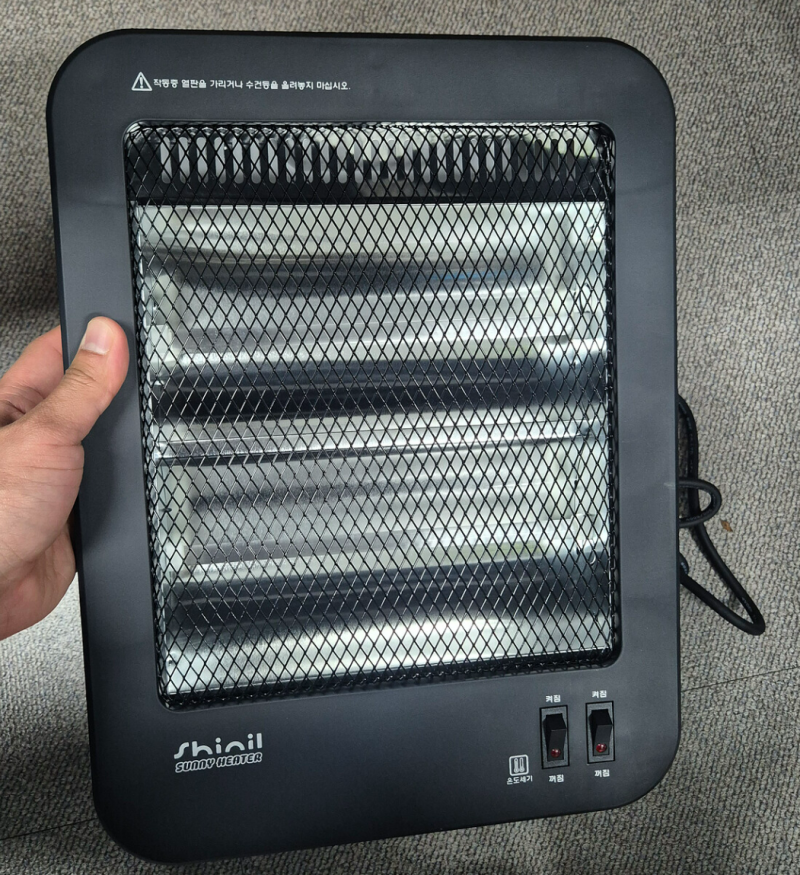 신일 석영관 히터 (SHINIL Quartz Heater) 후기