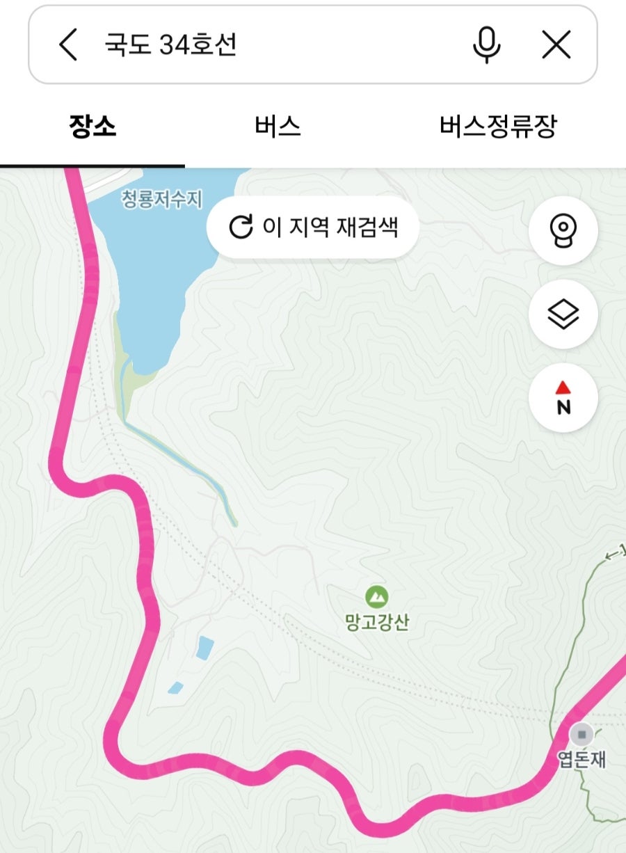 청룡저수지 사진 1
