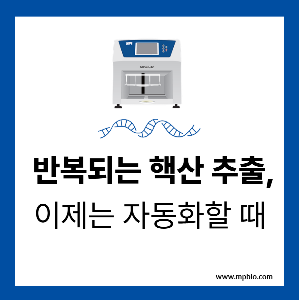  자동화 핵산 추출, 왜 지금 주목받고 있을까?