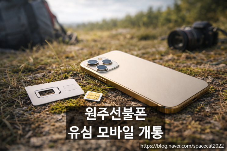  원주선불폰 유심 모바일 개통 실제 진행 가이드