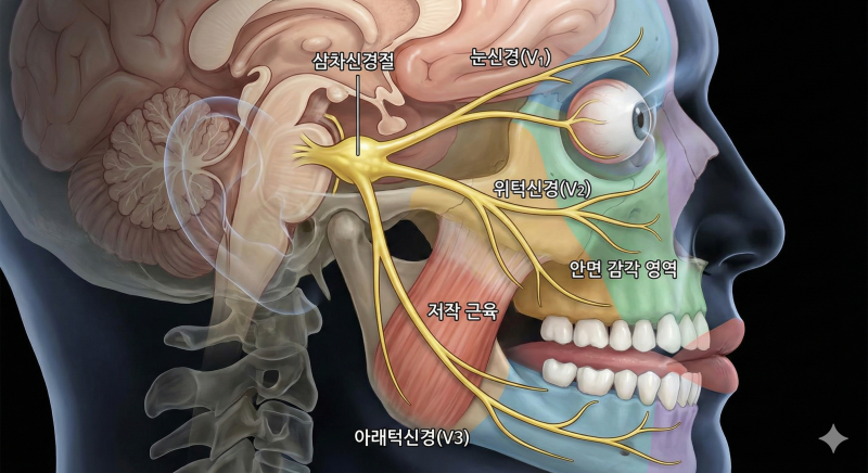 [삼차신경통] 얼굴을 칼로 베는 듯한 통증, 결국엔 한의원치료