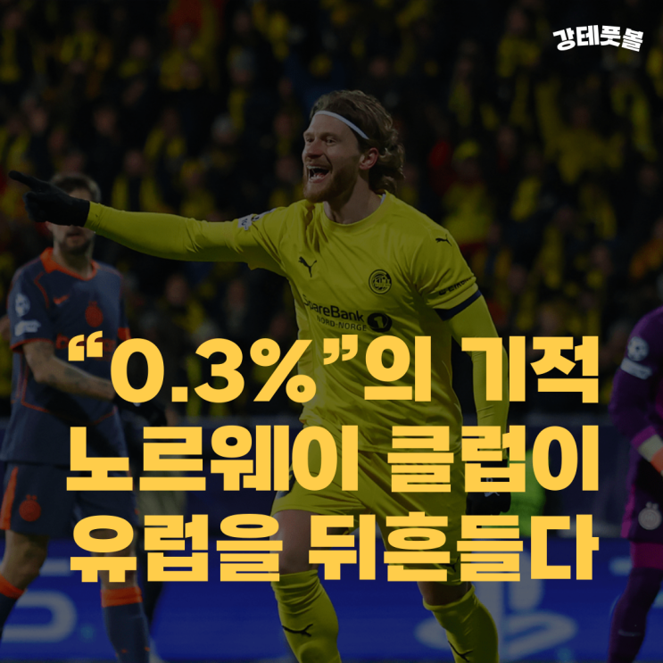 보되/글림트, 챔스피언스리그 탈락 위기에서 <b>16강 진출</b>... 