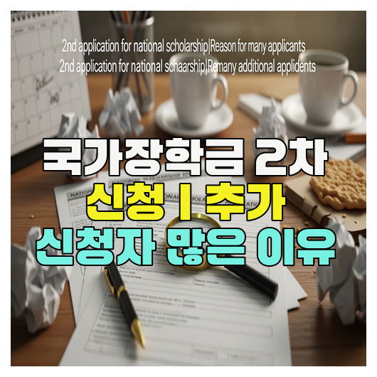  국가장학금 2차 신청｜추가 신청자 많은 이유