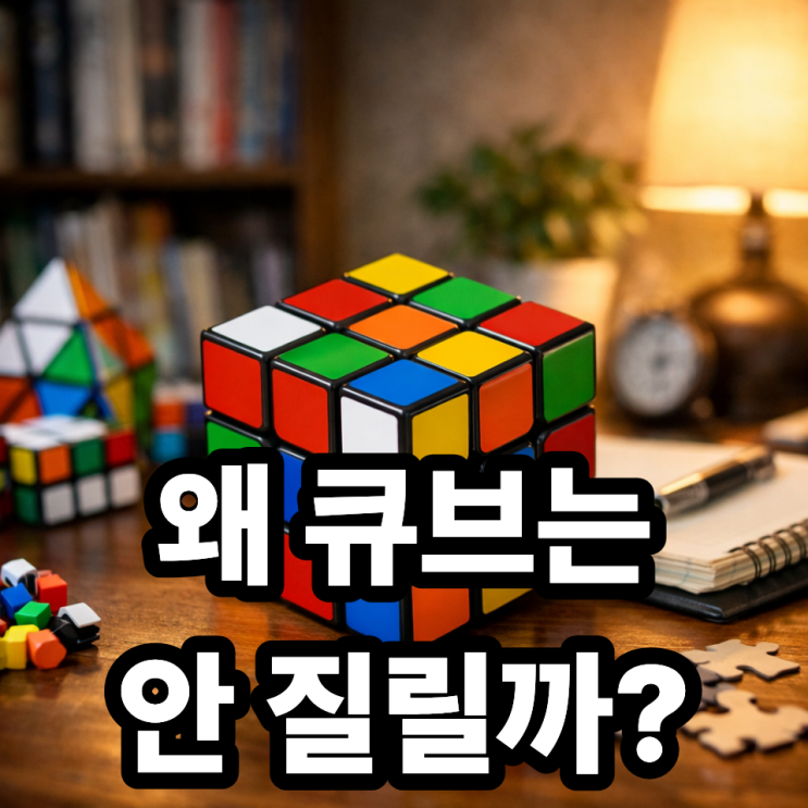  큐브 취미가 꾸준히 사랑받는 이유 (단순하지만 깊은 매력)