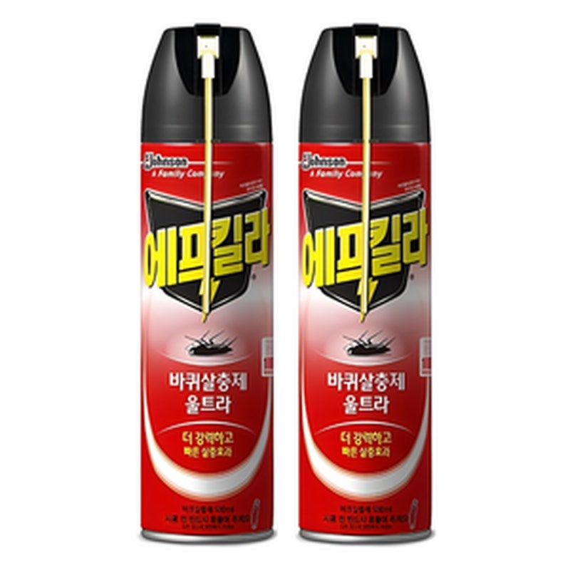 에프킬라 바퀴살충제 맥스 트리플킬로 확실하게 바퀴 없애기