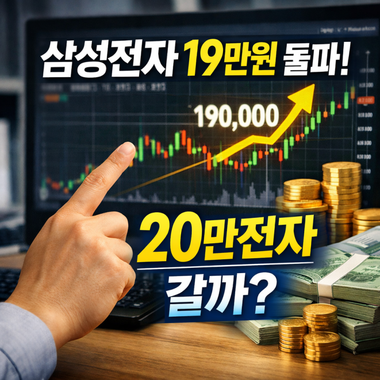 삼성전자 19만원 최고가 경신! 이후 주가 전망은?